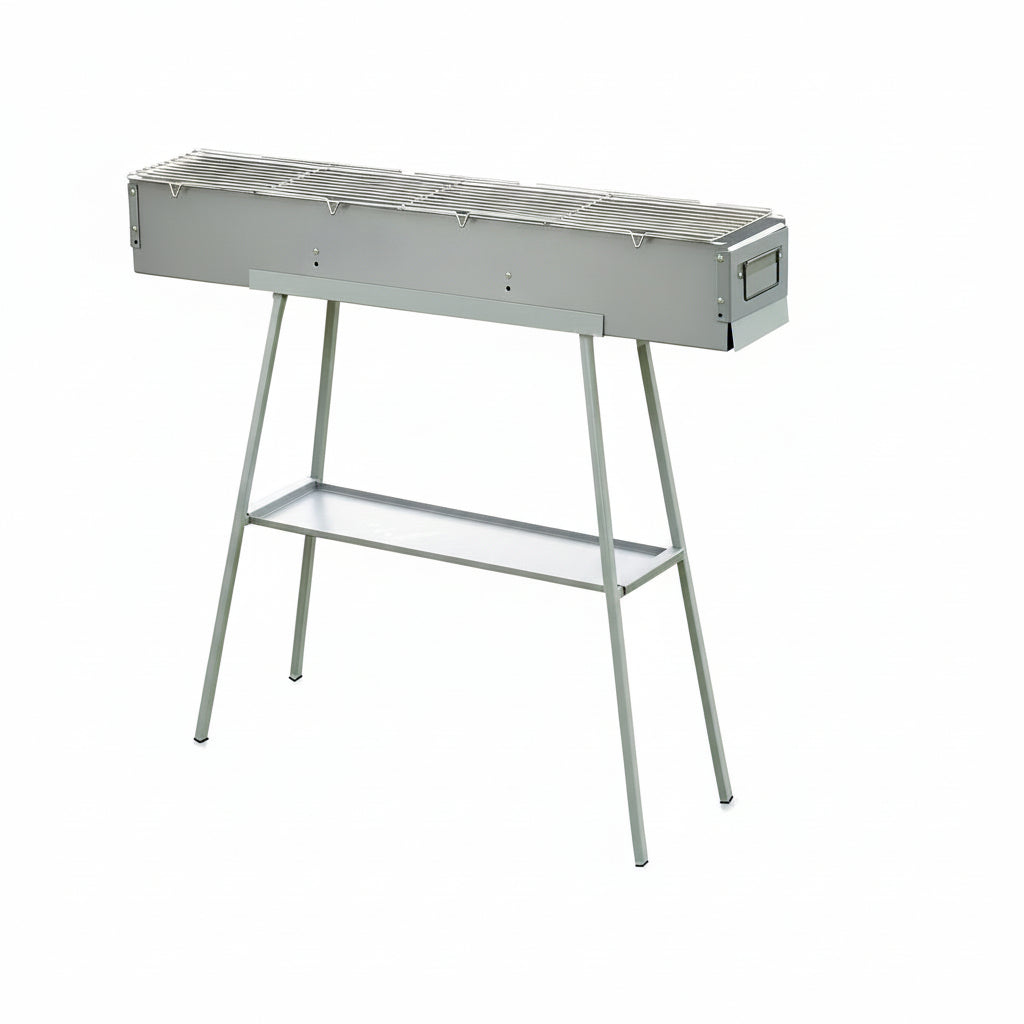 Portable Charcoal BBQ Grill with Removable Stand