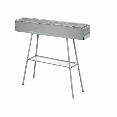 Portable Charcoal BBQ Grill with Removable Stand
