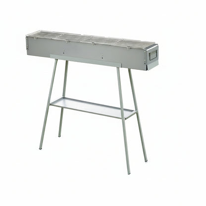 Portable Charcoal BBQ Grill with Removable Stand